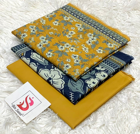 BIN SAEED 3 Piece Printed Summer Collection
