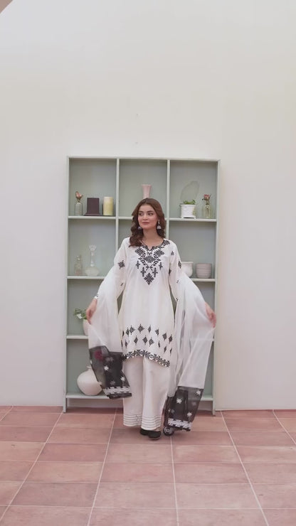 Luxury Bareeza Cotton 3PC