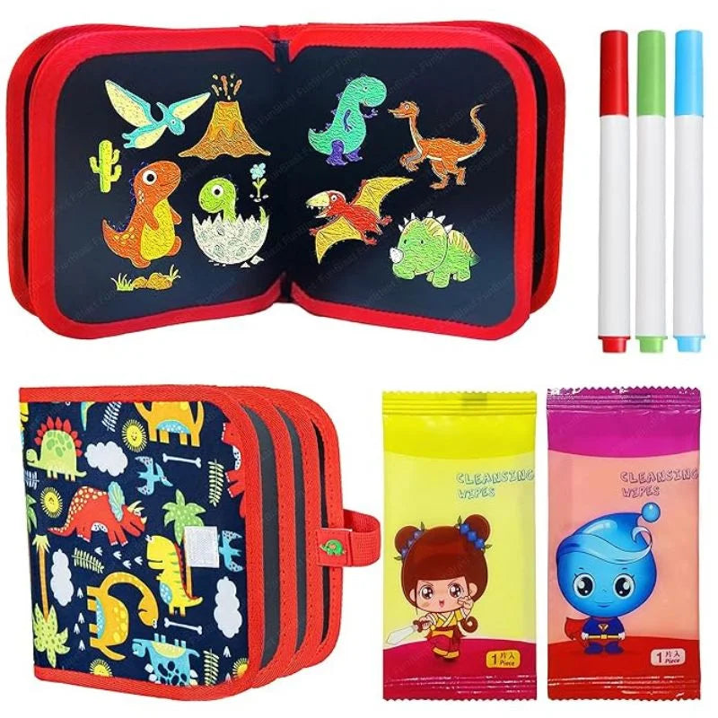 Erasable Doodle Drawing Book for Kids